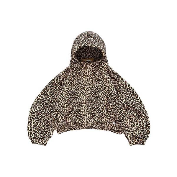 Moletom com estampa de leopardo