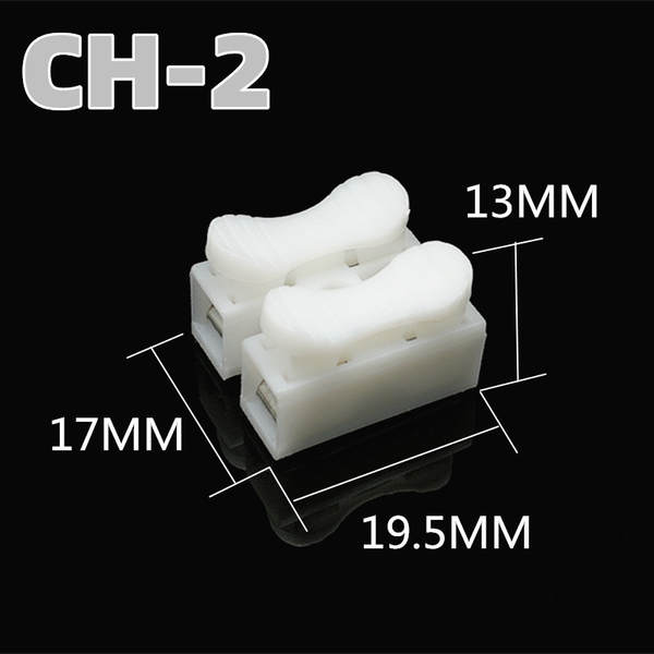 Conector de 2 vias com trava
