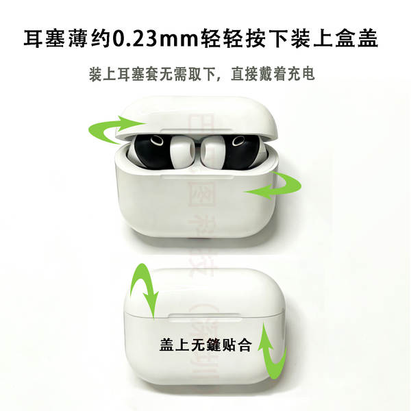 AirPods Pro34 Capa de Orelhas Ultra-Tinha