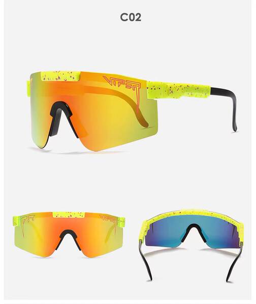 Óculos de sol masculinos e femininos UV400 modelos esportivos série óculos de vidro de corrida óculos esportivos ao ar livre ins vento