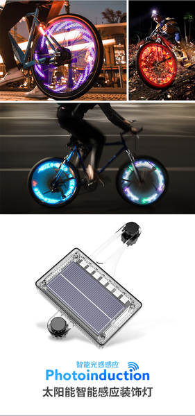 Luzes para Pneu de Bicicleta