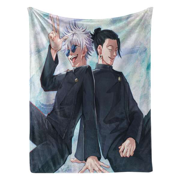 Jujutsu Kaisen Mágica Retorno Cobertura Franchise Espessado Outono Inverno Tapete Personagem Animação Impressão Meia-noite