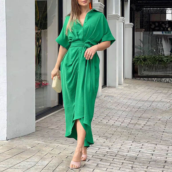 2026 Verão Novo Transfronteiriço Europeu e Americano Roupa de Mulher de Comércio Exterior Moda Elegante Coloque Coloque Coloque Coloque Coloque Coloque