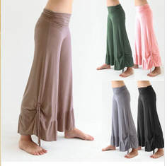 Fabricação de vendas diretas de primavera-verão novos produtos de comércio estrangeiro calças de algodão relaxante calças de lazer casa calças femininas