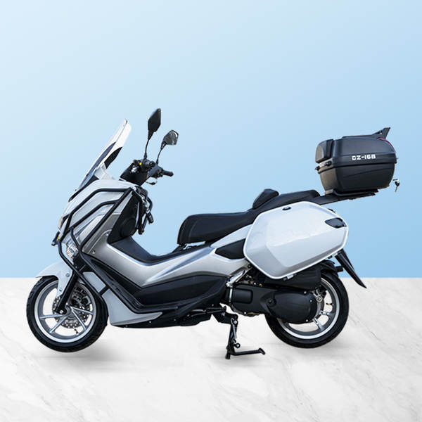 Moto Elétrica e a Gasolina