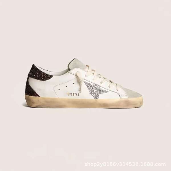 Sapato casual branco de couro