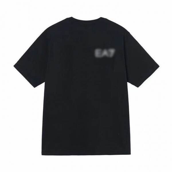 Camiseta Masculina Curta de Algodão