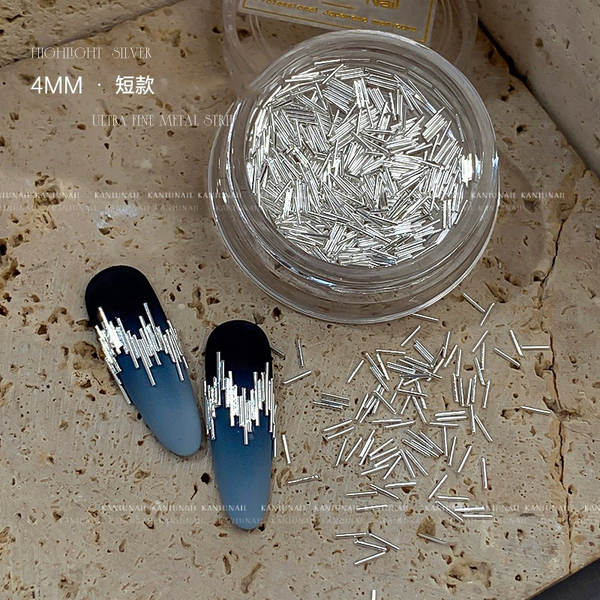 Jóias de metal ultra-finas rede vermelha nocturno barbearia flash refletor barbear unhas de prata alta decoração