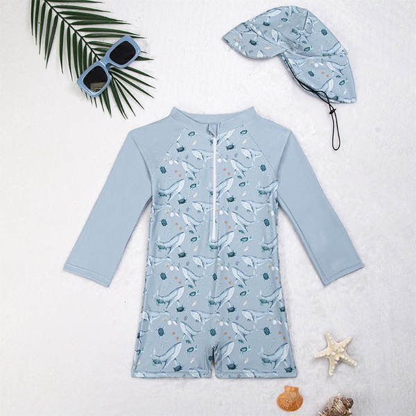 Traje de banho infantil para menino