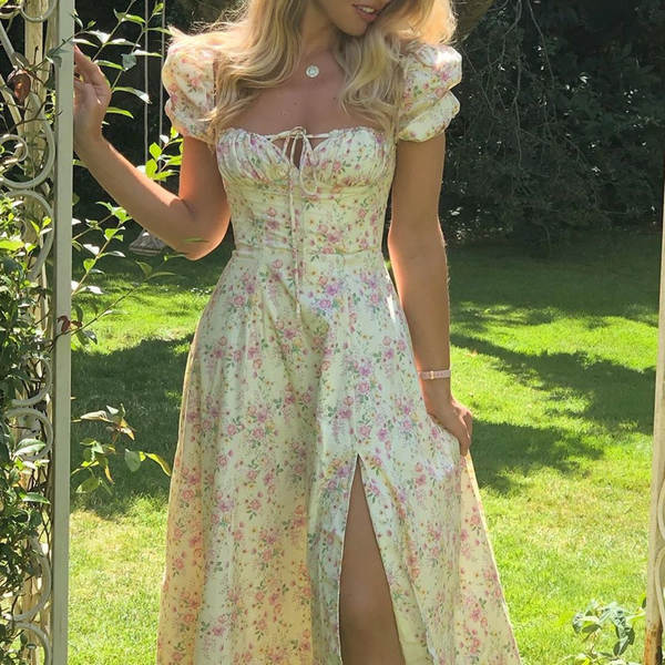 2026 Verão Novo Transfronteiriço Europeu e Americano Roupa de Mulher de Comércio Exterior Roupa de Mulher Francesa de vestido sem mangas