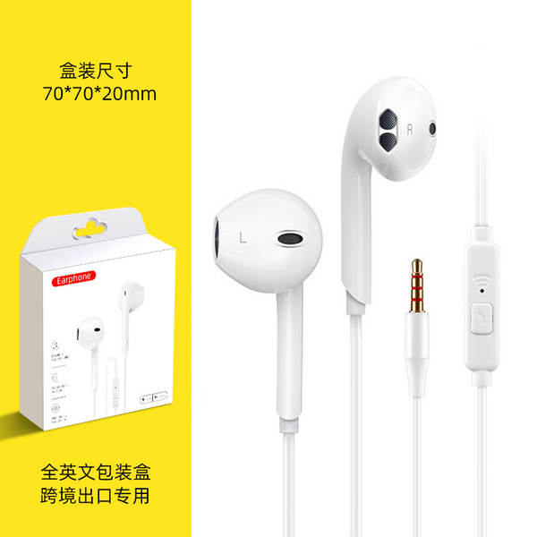 3m2 telemóvel alargado fone de ouvido de fio 3.5mm universal chamadas inteligentes de transmissão ao vivo de fone de ouvido para fone de ouvido atacado