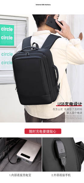 Mochila Masculina Expansível