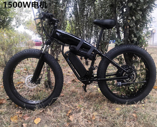 26 polegadas 4,0 pneus snowboard 1500W motor velocidade de alumínio de liga de gordura assistente elétrico 48V montanha auto