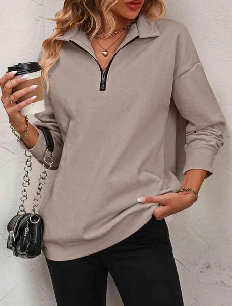 Vestido feminino da Amazônia de moda meia-cadeia de mangas longas camisa esportiva de cabeça de moda vestido feminino