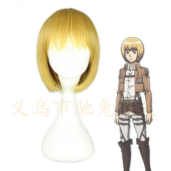 Peruca Cosplay Ataque dos Titãs