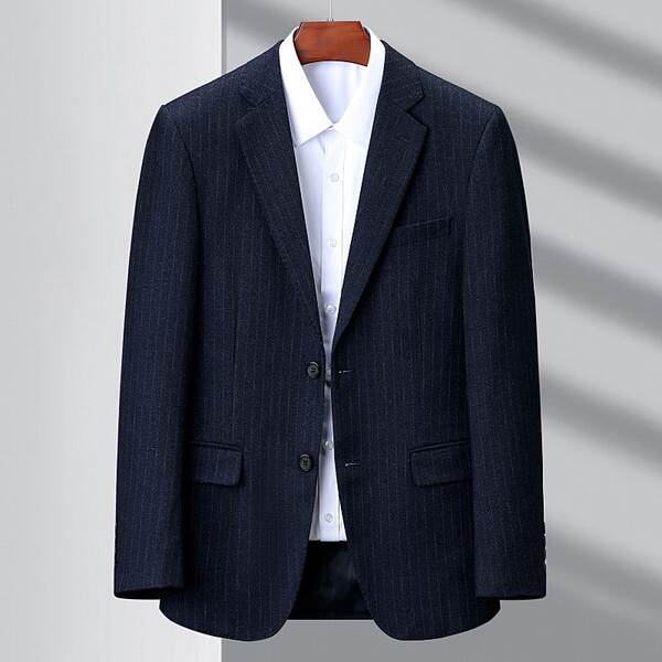 Terno de lã masculino outono inverno