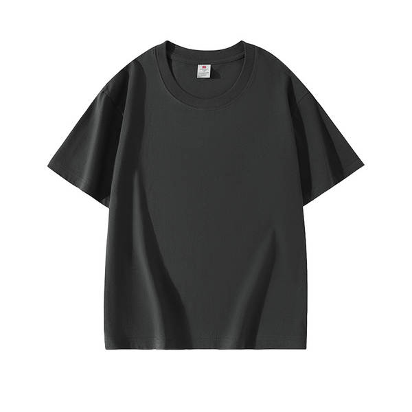 Guangdong Ware 2025 Verão limpo e fresco 695#220 gramas de algodão puro de ombro curto T-shirt 14 cor