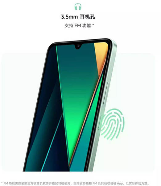 Xiaomi Redmi 14C telemóvel móvel novo grande som inteligente máquina inteligente de reposição para estudantes idosos de 100 dólares