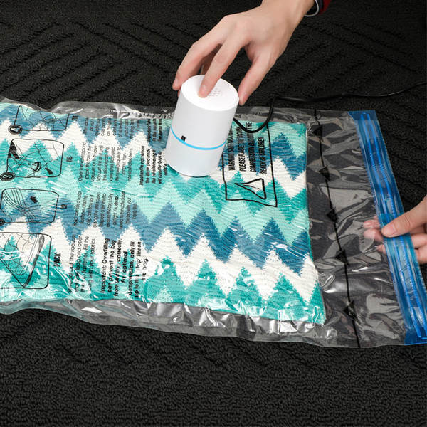 Bolsa de compressão para roupas e cobertores