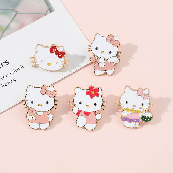 Broche de Gato de Metal