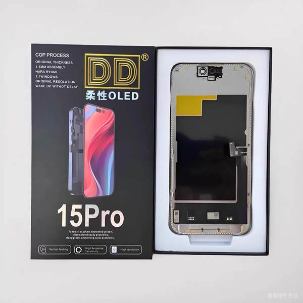 Ecrã dd Total para Apple 14pm/15 16pro /13 17promax Flexible High Brush 120HZ