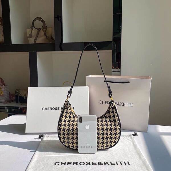 Bolsa feminina de ombro estilo francês