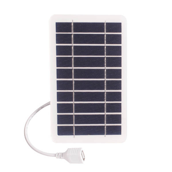 5V2W Solar Panel Carregador de telemóvel USB Interface Externo Flexível Panel fotovoltaico Pequeno