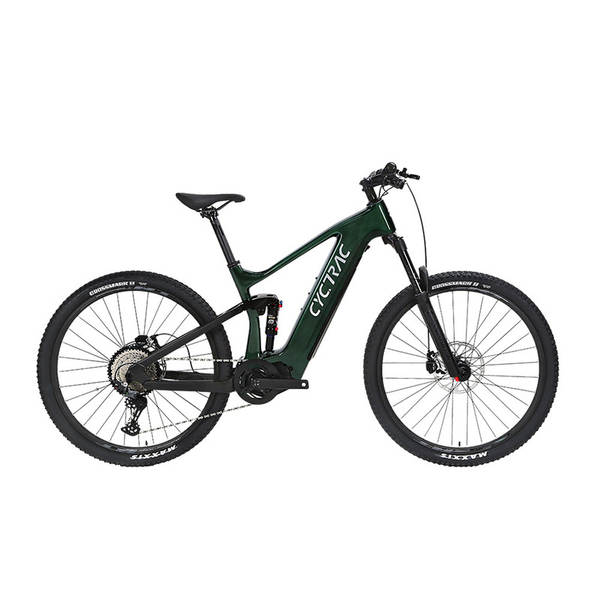 Carro de montanha elétrico de lítio EM10 de fibra de carbono com cauda suave M510 motor intermediário de assistência de bicicleta com freio de disco duplo
