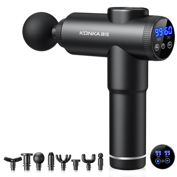Fabricante de canhão de canhão da Konya usa massagem de relaxamento muscular pequena para carregamento transfronteiriço de massagem elétrica inteligente