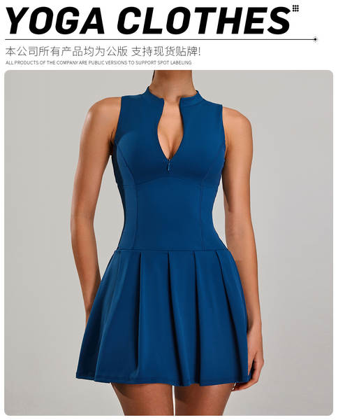 Vestido esportivo feminino de corrida e tênis