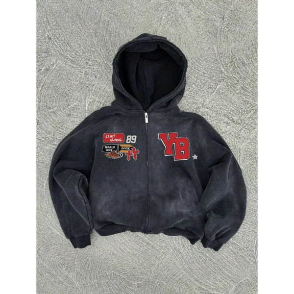 Moletom estampado estilo Y2K