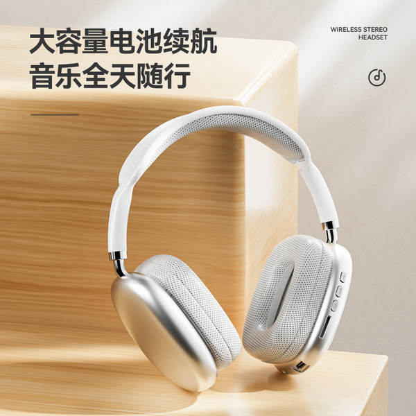 Wearing wired headphones com fones de ouvido elétricos