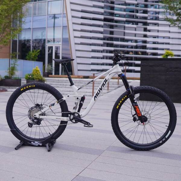 Bicicleta de Montanha com Suspensão Dupla