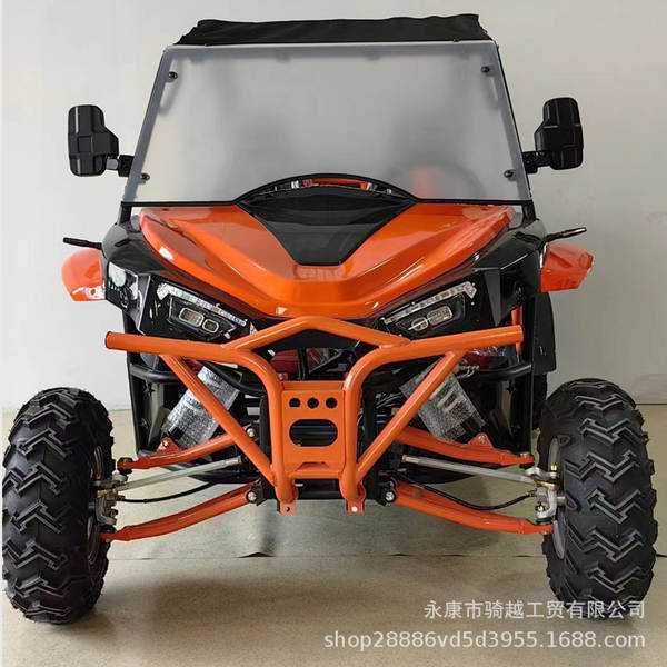 UTV Carton quatro rodas motocicleta off-road 125cc-230cc todo-terreno carro de praia adulto duplo assento elétrico