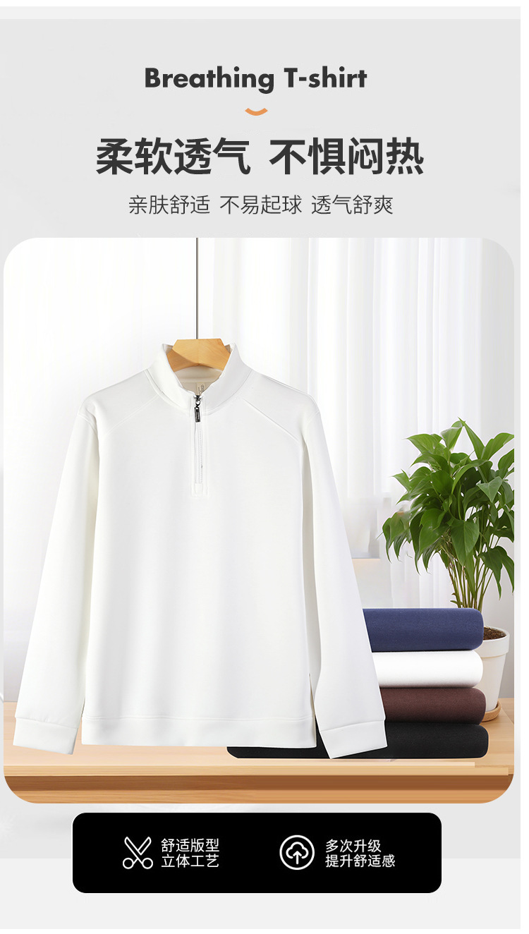 Camiseta de manga longa de malha para homem