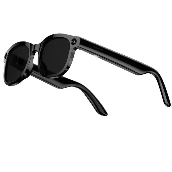 Óculos inteligentes de tradução de IA para fotos com câmeras grandes modelos de bate-papo Bluetooth chamadas para ouvir canções para reconhecer tudo através das fronteiras