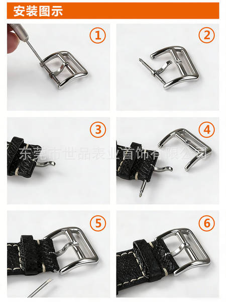 Pulseira de Relógio Aço Inox