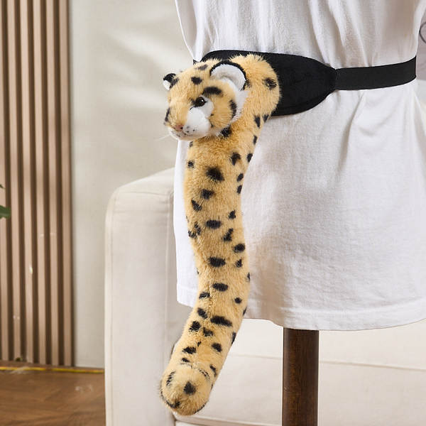 Jardim Zoológico tigre cauda pelúcia pernas dinossauro leopardo bonecas leão bonecas crianças brinquedos artefatos