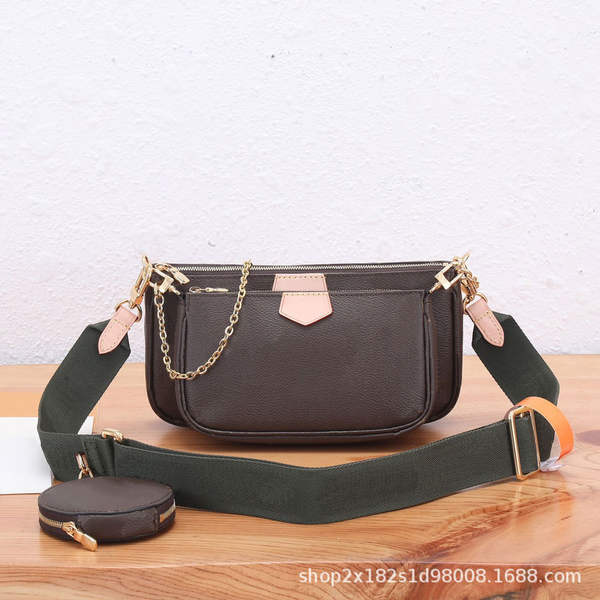 Bolsa de ombro feminina de tecido