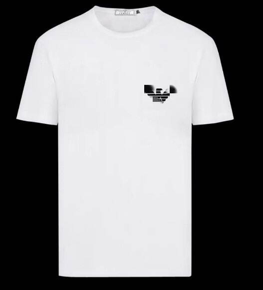 Camiseta Masculina Curta de Algodão