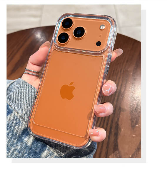 Aplicável Apple 17 Promax Cave Novo iPhone 17 transparente 17pro Sensor Avançado 16 Cave 15 Espaço