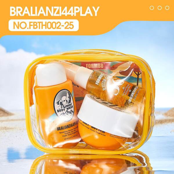 Rio de Janeiro/Verão Banho de Leite do Corpo Espumante de Perfume Permanente Permanente Suíte de Perfume Brasileiro