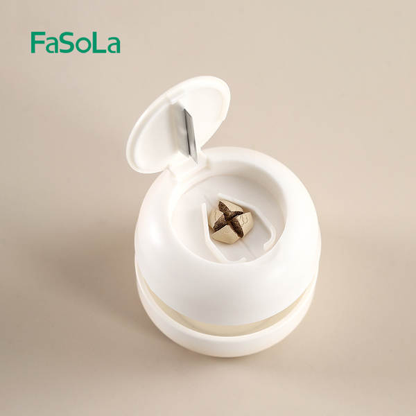 FaSoLa cortador de pílulas mini-portátil doméstico de duas pílulas separador de pílulas pequeno separador de pílulas