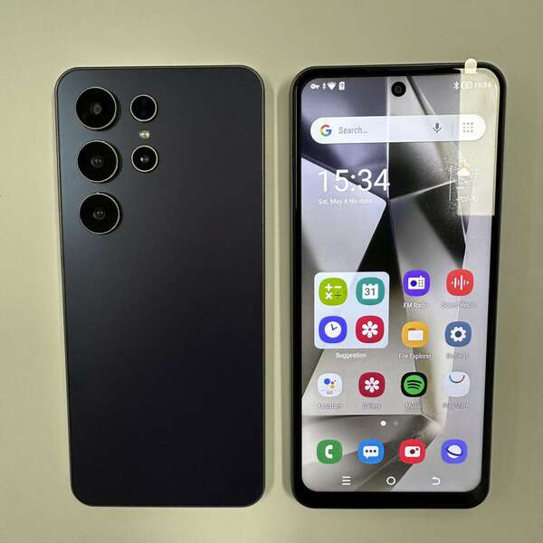 S24Ultra Explosivos Transfronteiriços 6,8 polegadas de alta definição 2+16 Android 3G Smartphone Comércio Exterior OTG