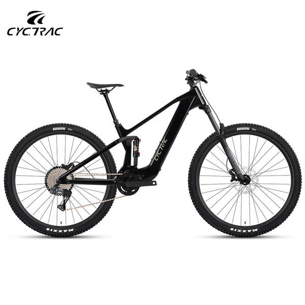 CYCTRAC Caminhão de Competição Softtail Duplo Conexão de Fibra de Carbono Bicicleta Elétrica Assistente EM19 Motor Intermediário M820