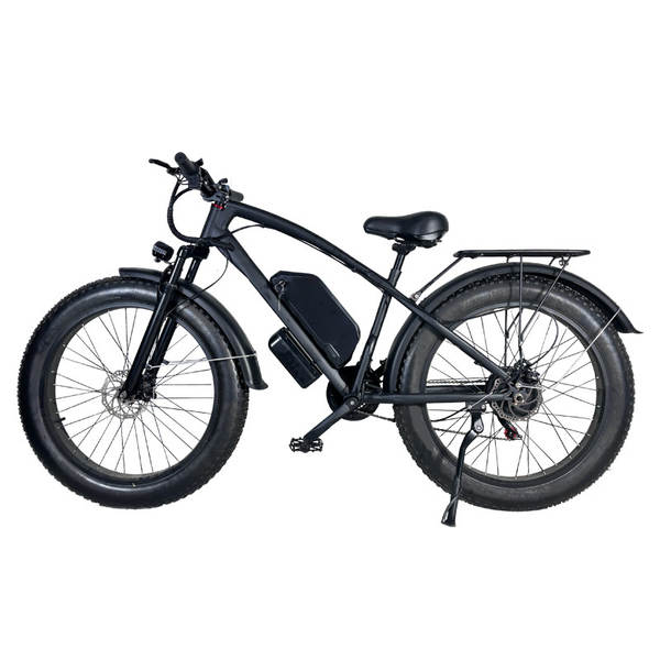 Bicicleta elétrica transfronteiriça de 26 polegadas de velocidade transfronteiriça de areia de praia de neve e montanha de bicicleta ultra-larga 4,0 pneus grandes