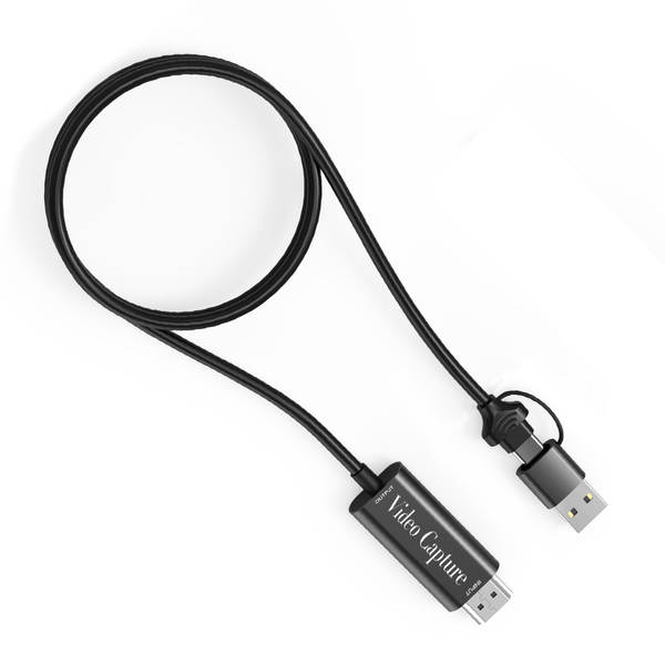 Placa de captura de vídeo Vídeo de captura de jogos de vídeo ao vivo Placa de captura de vídeo HDMI conversão USB3.0 Dupla cabeça
