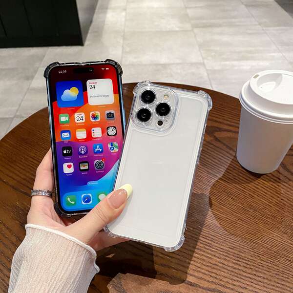 Aplicável ao iPhone 17 Proper Phone 15 PROMAX Quadrangular de proteção de casca espacial Apple 17e Airbag