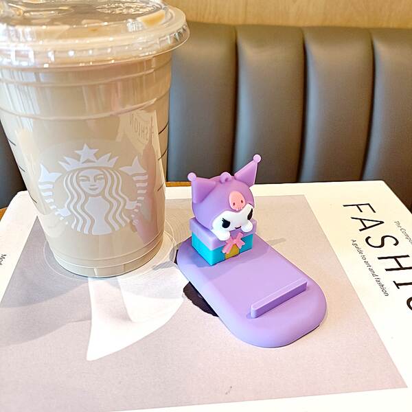 Suporte de Celular com Figurinha de Gato