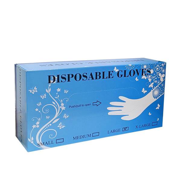 Luvas de Nitrila Pretas Resistentes